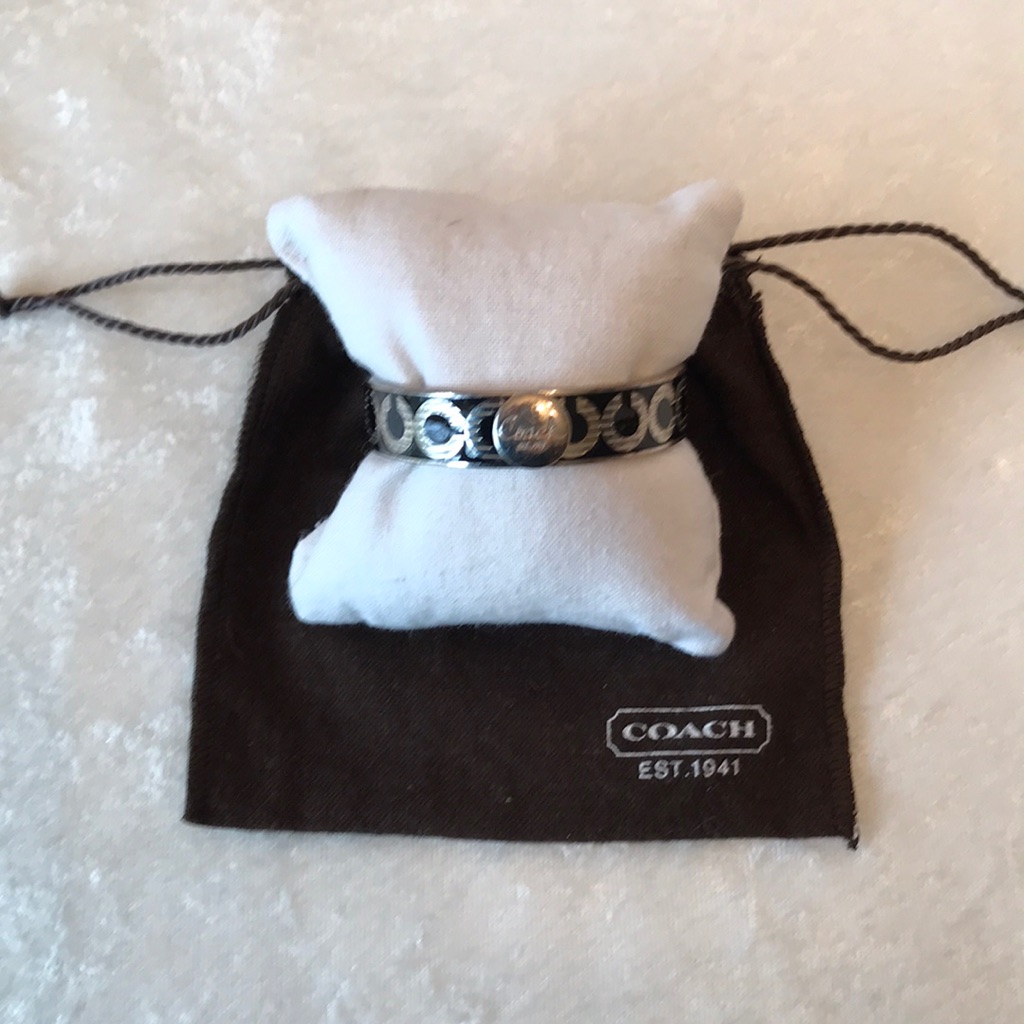 Coach Snap Hinged Bangle